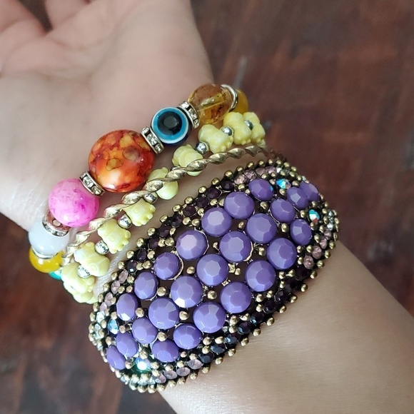Boutique Jewelry - GIRL POWER PURPLE BRACELET